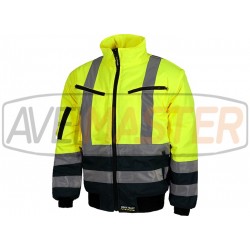 Parka reflektor modrá / Yellow C3730 - veľkosť XL