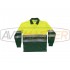 Polo m / reflektor Long Yellow / Dark Green C3870-S-171351