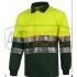 Polo m / reflektor Long Yellow / Dark Green C3870-XL171354