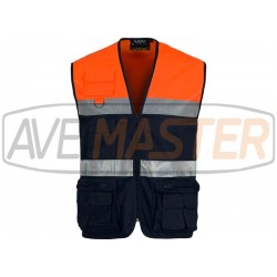 Collect reflektor modrá / Orange C4010 - veľkosť L - 171734