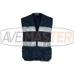 reflexná vesta modrá / šedá S3107 - Veľkosť XXL - 171 750 reflexná vesta modrá / šedá S3107 - Veľkosť XXL - 171 750