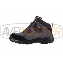 Bezpečnostné Boot S1P sivá pleť BIQ. A1101 Steel Veľkosť 37