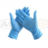 Jednorazové nitrilové rukavice bez veľkosti prášok L - CX 100 ks