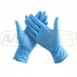 Jednorazové nitrilové rukavice bez veľkých prášok XL CX 100 ks