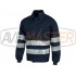 Jacket w Typ / golier galantérnym tovarom Navy Blue B1107 Tam L 54/56