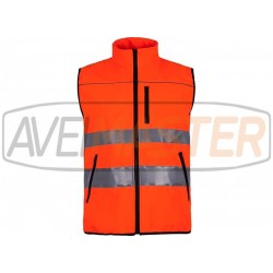 Vetrovka vesta s vysokou viditeľnosťou Orange C2920 - Tam M