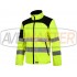 Coat wind-dverový Reflektor Yellow / Black c2930 - veľkosť XL