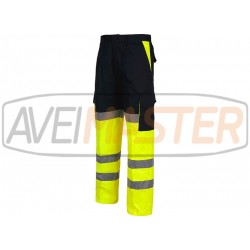 Nohavice v kombinácii pravej c / Vysoká je viditeľnosť modrá / žltá C3214 - 52