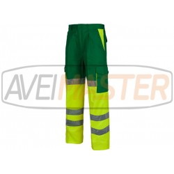 Nohavice vpravo multib Green / Amarela hrebeň c / Vysoká je viditeľnosť C3314-42