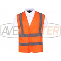 Zbierať Najvyššieho viditeľnosť c / reflet.Peito pásky back + Orange C3613-L