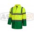 Parka s vysokou viditeľnosťou Impero. Yellow / Green C3711 - S Tam