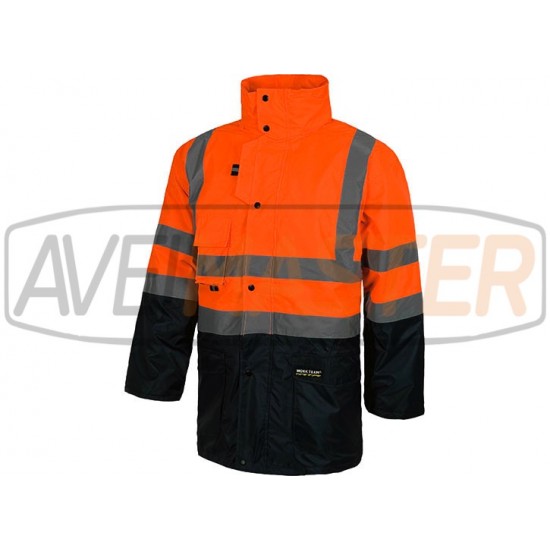 Parka 5 v 1 Odnímateľná Orange C3735 - Veľkosť L