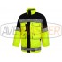 Parka s vysokou viditeľnosťou polstrované Yellow / Black C3790 Tam L