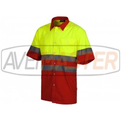 S krátkym rukávom Yellow / Red C3812 - Veľkosť 52 S krátkym rukávom Yellow / Red C3812 - Veľkosť 52