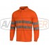 Polo m.comprida Orange w / reflexné pásky C3833 - veľkosť 3XL
