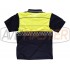 Polo s krátkym rukávom modrá / žltá w / reflexnou páskou C3855 - L