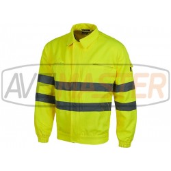 Yellow bundy viditeľnosť vysokej C / typ C3910 golier galantérnym tovarom - M