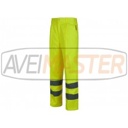 Nohavice s vysokou viditeľnosťou hneď Yellow C3915 - veľkosť 42