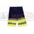 Bermuda w / reflektora modrá / žltá C4005 - Veľkosť 50