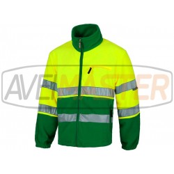 Polar reflektor bunda Green / Yellow C4025 - veľkosť S