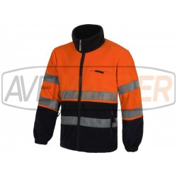 Reflektor bunda Polar modrá / Orange C4025 - veľkosť XL Reflektor bunda Polar modrá / Orange C4025 - veľkosť XL