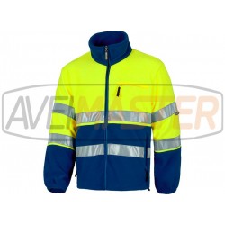Reflektor bunda Polar Royal Blue / Orange C4025 - veľkosť XL Reflektor bunda Polar Royal Blue / Orange C4025 - veľkosť XL