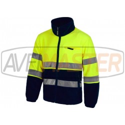 Reflektor bunda Polar modrá / Yellow C4025 - veľkosť XL Reflektor bunda Polar modrá / Yellow C4025 - veľkosť XL