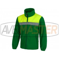 High Polar viditeľná bunda zelená / žltá w / páska refl C4030-XXL