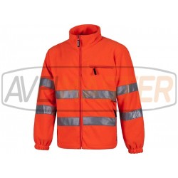 Polárna vysokou viditeľnosťou oranžová bunda c / refl páska C4035 - M