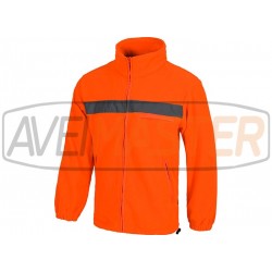 Polárna vysokou viditeľnosťou oranžová bunda c / refl páska C4040-XL