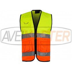 S vysokou viditeľnosťou vesta w / 2 reflexné prúžky C4046 XL Tam S vysokou viditeľnosťou vesta w / 2 reflexné prúžky C4046 XL Tam