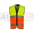 S vysokou viditeľnosťou vesta w / 2 reflexné prúžky C4046 Tam 3XL