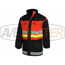 polstrovaný bunda Red / Vodotesné Black C8107 - veľkosť XL polstrovaný bunda Red / Vodotesné Black C8107 - veľkosť XL