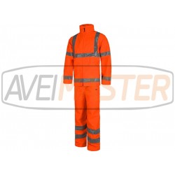 Conj Nohavice a Bunda Vodotesný reflektor S2010 Orange - XXL