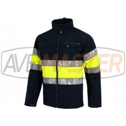 Vetrovka modrá / žltá S9520 - veľkosť M