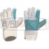 Rukavice v bielej a zelenej Crouy G2201 - Veľkosť 10