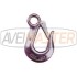 Hák w / očku v Aco Inox AISI304 3/8 "9,5 mm - 322610