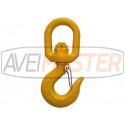 Rotačný hák w / Po páka G80 MVA-40 10-8 mm - 327108 Rotačný hák w / Po páka G80 MVA-40 10-8 mm - 327108