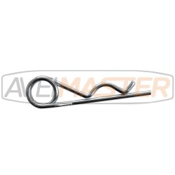 Typ Golpilha R dvojitá pružina 4 mm x 100 mm pozinkované