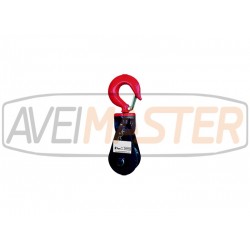 339040 Lanová vodiaca kladka s otočným hákom  115mm 4000 kg