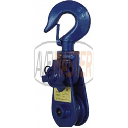 339084 Lanová vodiaca kladka s otočným hákom 150mm 4000 kg