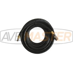 Gumená vzduchová hadica s rychlospojkou mosadz 10mmx15m