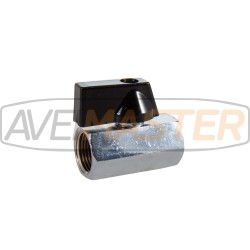 Kohútik Brass Guličkové Niq odsadiť Short female-female 3/8