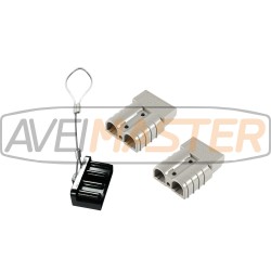 Typ dvojica konektorov Anderson w / Prot guma 50 Amp 8mm2