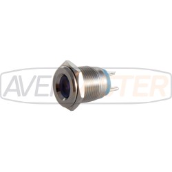 Prítomnosť Pilot z nerezovej Emb F16 modrá farba 12 / 24v Term. zvar Prítomnosť Pilot z nerezovej Emb F16 modrá farba 12 / 24v Term. zvar