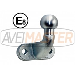 zakrivený ťažné zariadenie 50 mm pozinkované E-Mark - 690 100