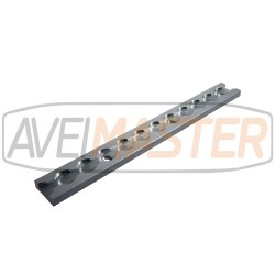 Avionics Profile Rail Hliník Zdôrazniť 35x13mm 3 metre