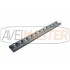 Avionics Profile Rail Hliník Zdôrazniť 35x13mm 3 metre