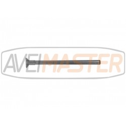 Podpora pri p trubice / blatník Black Lacquer 750x42mm