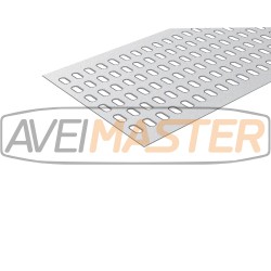 Perf doska Hliníkové brány Auto Type LOHR 3000x750x4mm